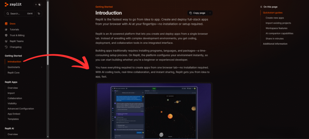 Replit documentations