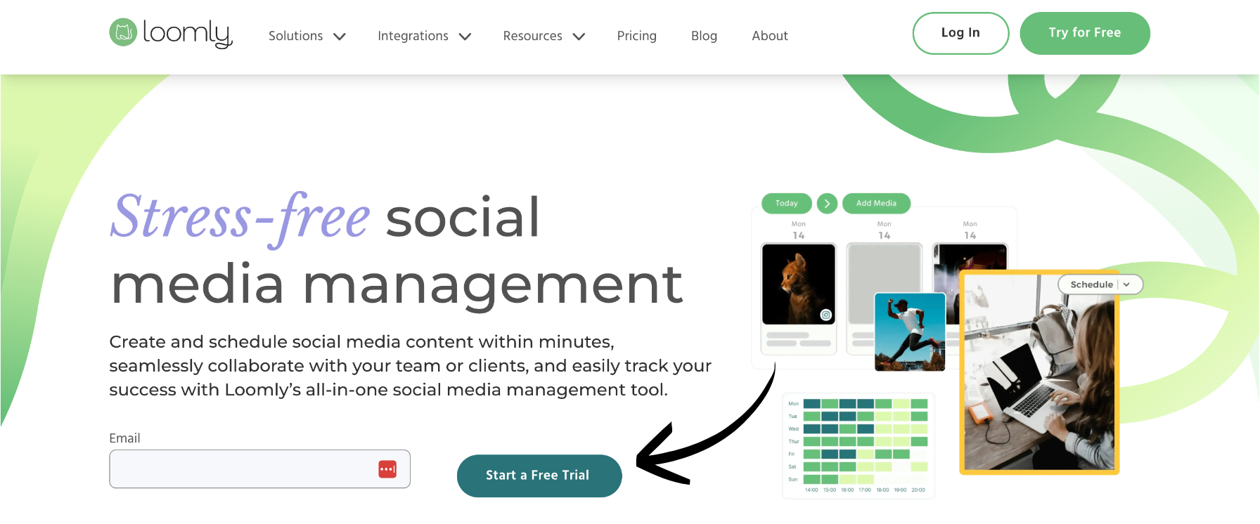 Zoho Social vs Loomly: Which Reigns Supreme in 2025? 9 loomly homepage