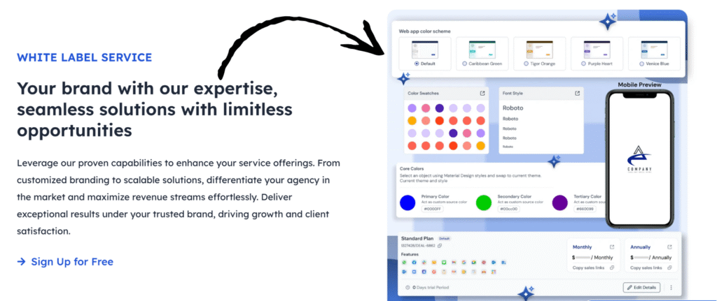 centripe WHITE LABEL SERVICE