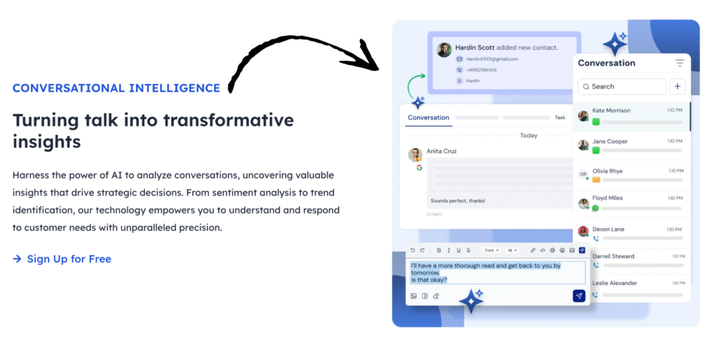 centripe CONVERSATIONAL INTELLIGENCE