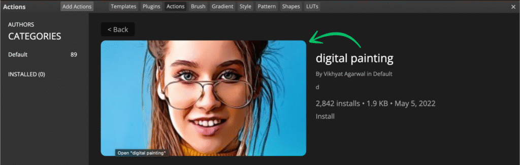 photopea digital painting