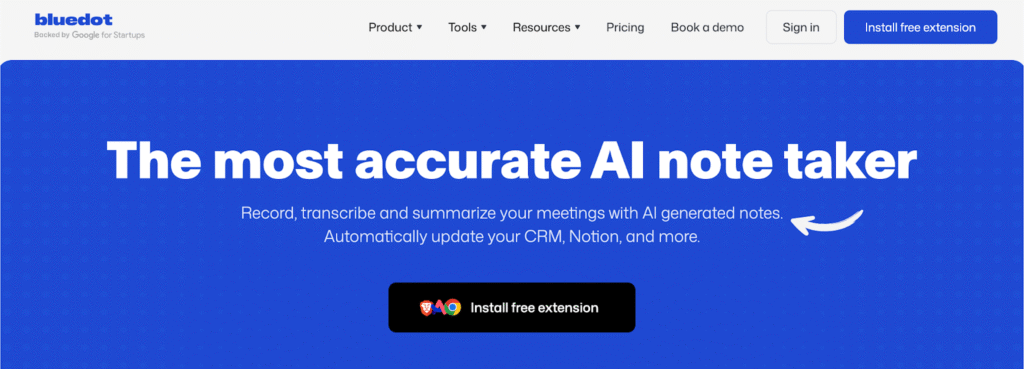 Bluedot Review: Effortless AI Notes in 2025 3 Bluedot