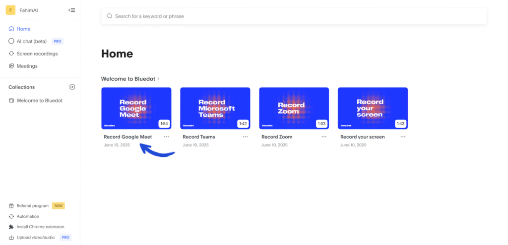 Bluedot Review: Effortless AI Notes in 2025 11 Bluedot