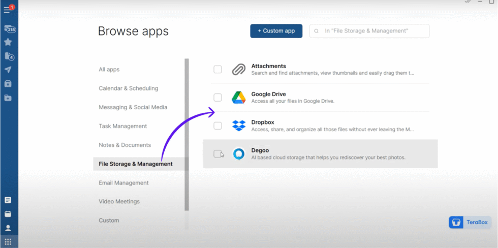 Mailbird File Storage & Management