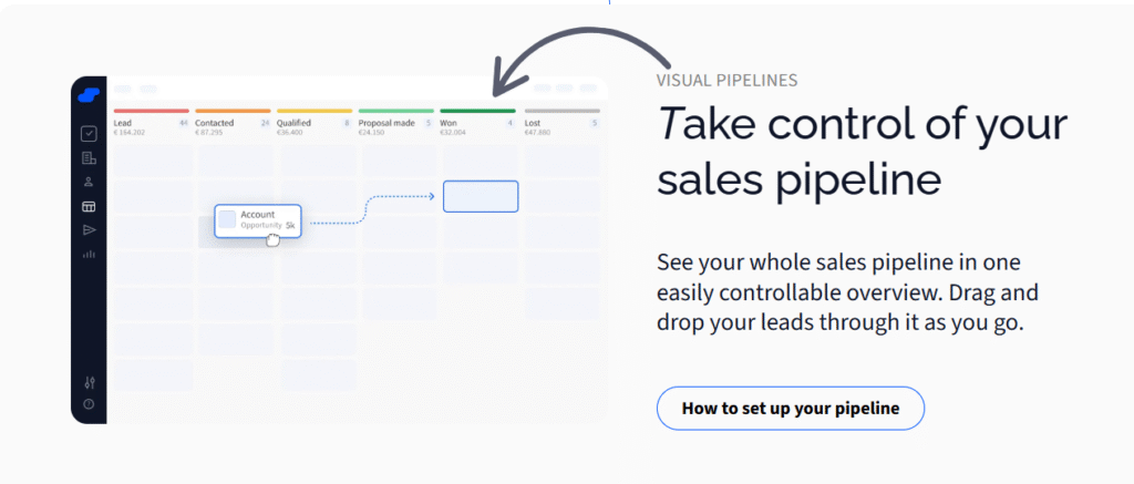 salesflare visual pipeline
