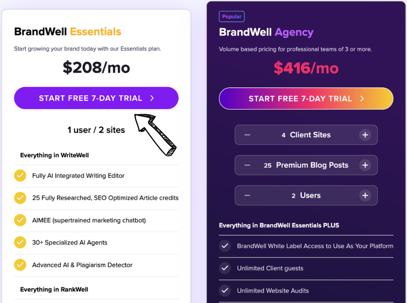 Vidyard vs. InVideo: Welches ist 2024 das beste Tool für Sie? writewell pricing