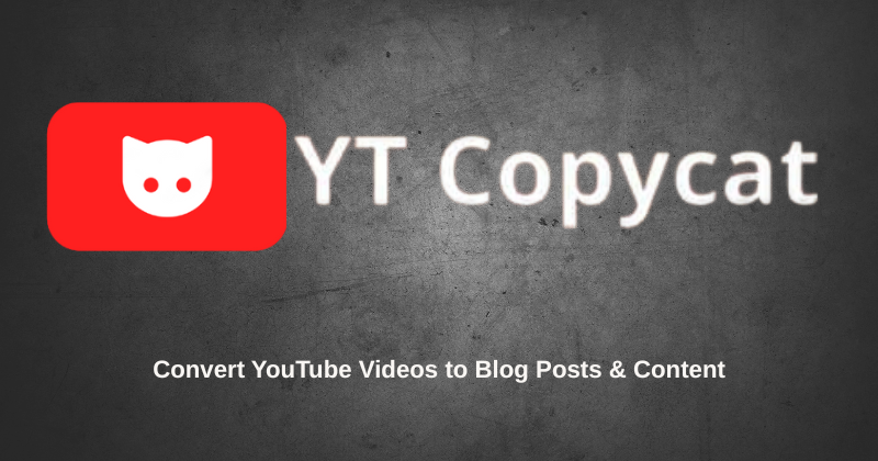 YTcopycat Review: AI Content Game Changer in 2025? 1 ytcopycat logo