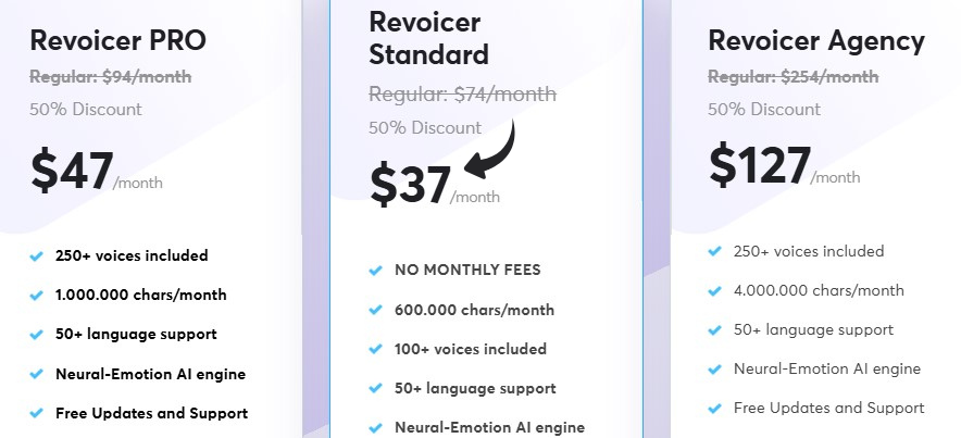 11 Best Lovo AI Alternatives: Better Voiceovers in 2025? 37 Revoicer Pricing