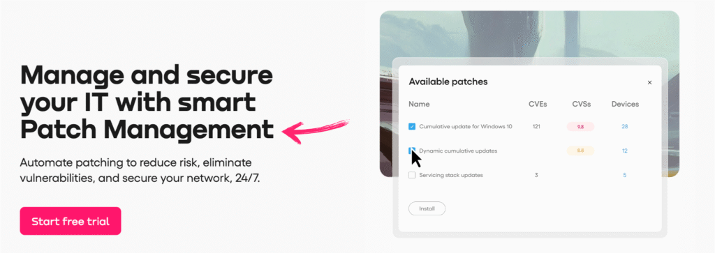 Cómo utilizar Atera Patch Management en 2025 4 Atera Gestión de parches