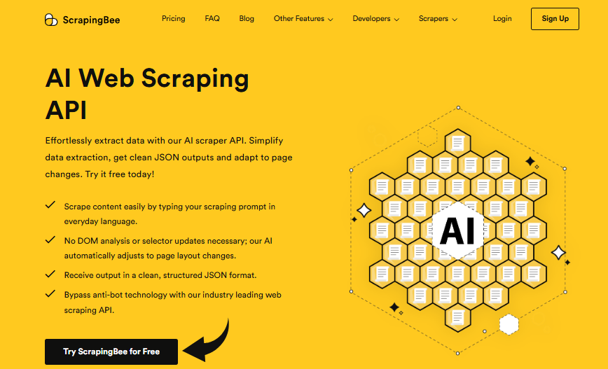 ScrapingBee Review: Best Web Scraper in 2025? 5 Scrapingbee AI Web Scraping