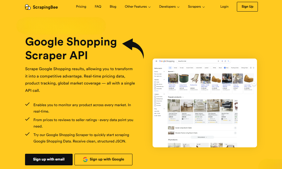ScrapingBee Review: Best Web Scraper in 2025? 7 Scrapingbee Google Shopping Scraper