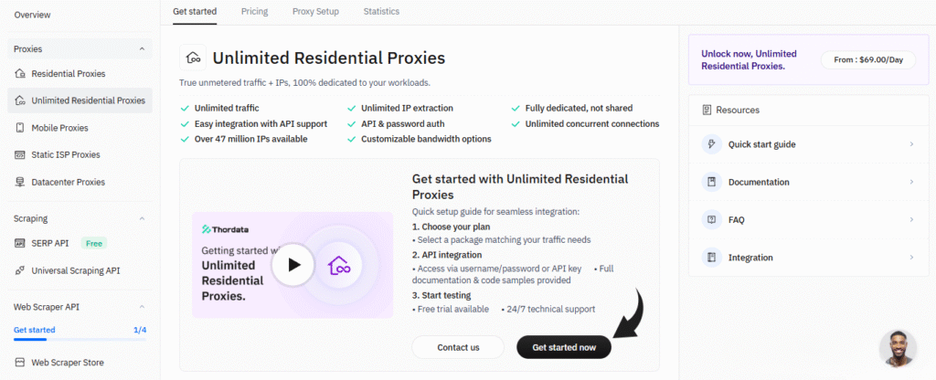 ThorData Review: The Ultimate Guide in 2025 9 Thordata Unlimited Residential Proxies