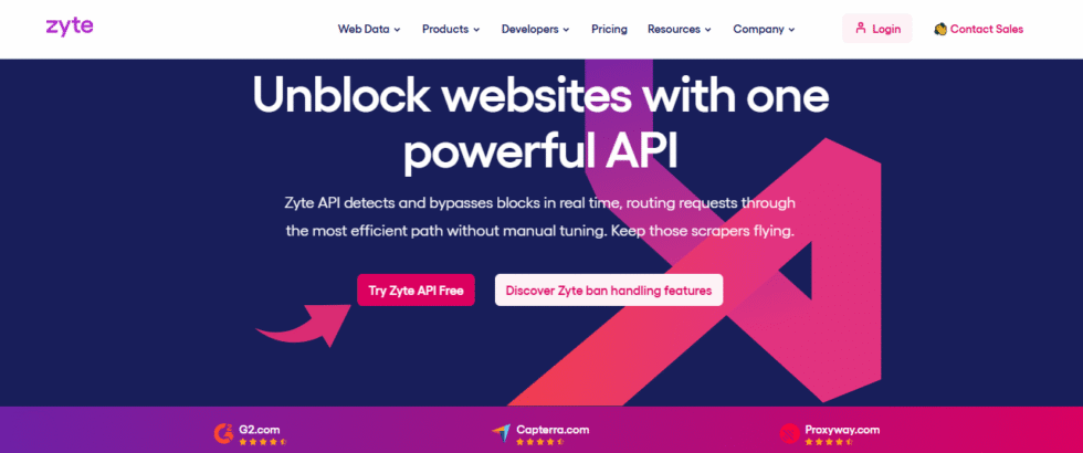 Zyte Saved Me 40+ Hours of Data Work (2026 Review) 4 zyte homepage