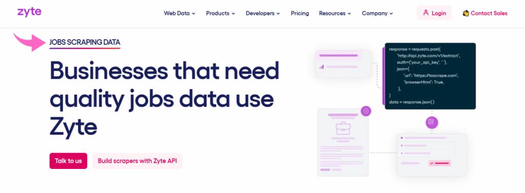 Zyte Review: Ultimate Web Scraper for You in 2025? 10 Zyte JOB SCRAPING DATA