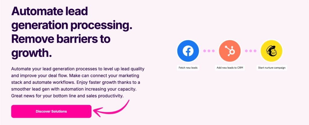 make Automate lead generation