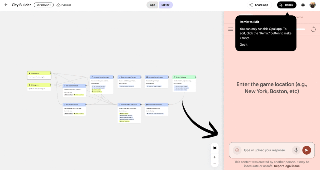 Google Opal Review: Build AI Mini-Apps Instantly in 2025? 9 google opal City Builder