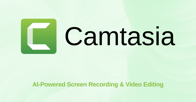 Camtasia Review: Best Screen Recorder in 2025? 1 Camtasia