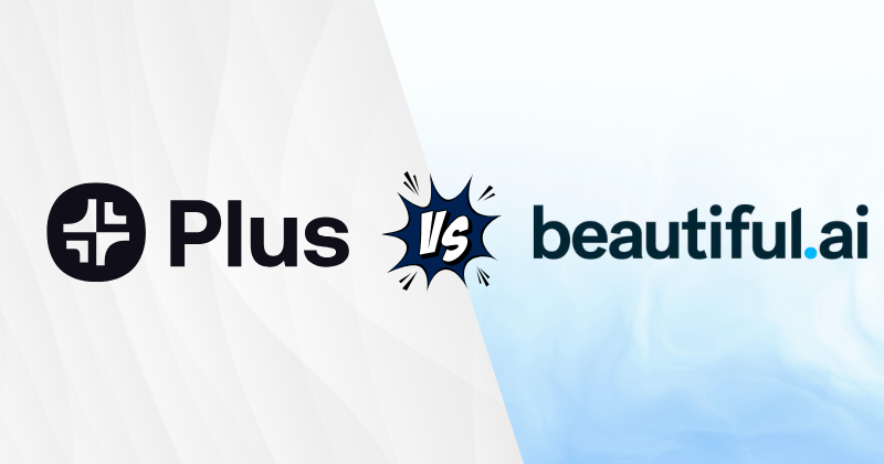 Plus AI vs Beautiful AI : quels sont les meilleurs outils de présentation en 2025 ? 3 IA positive contre IA magnifique