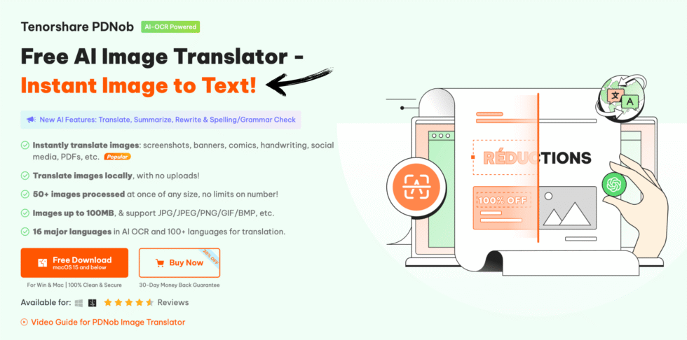 Tenorshare Image Translator
