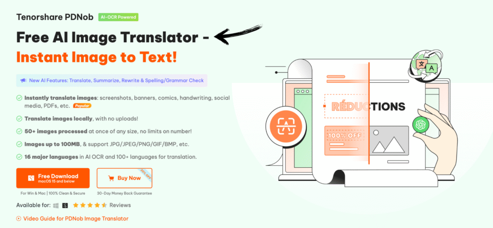 Tenorshare Image to Text