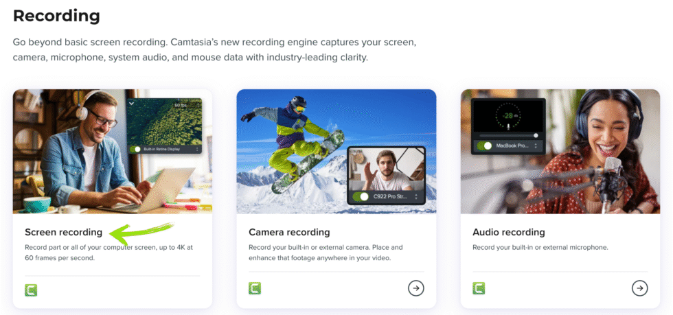 Camtasia Recording