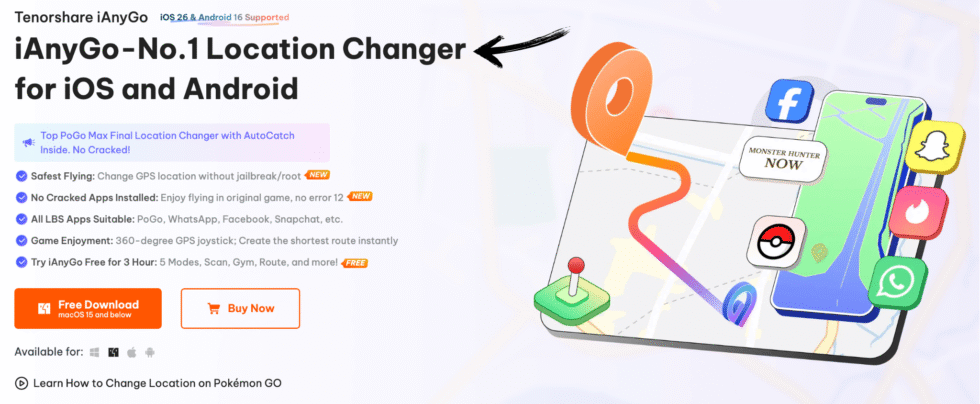 Tenorshare Location Changer