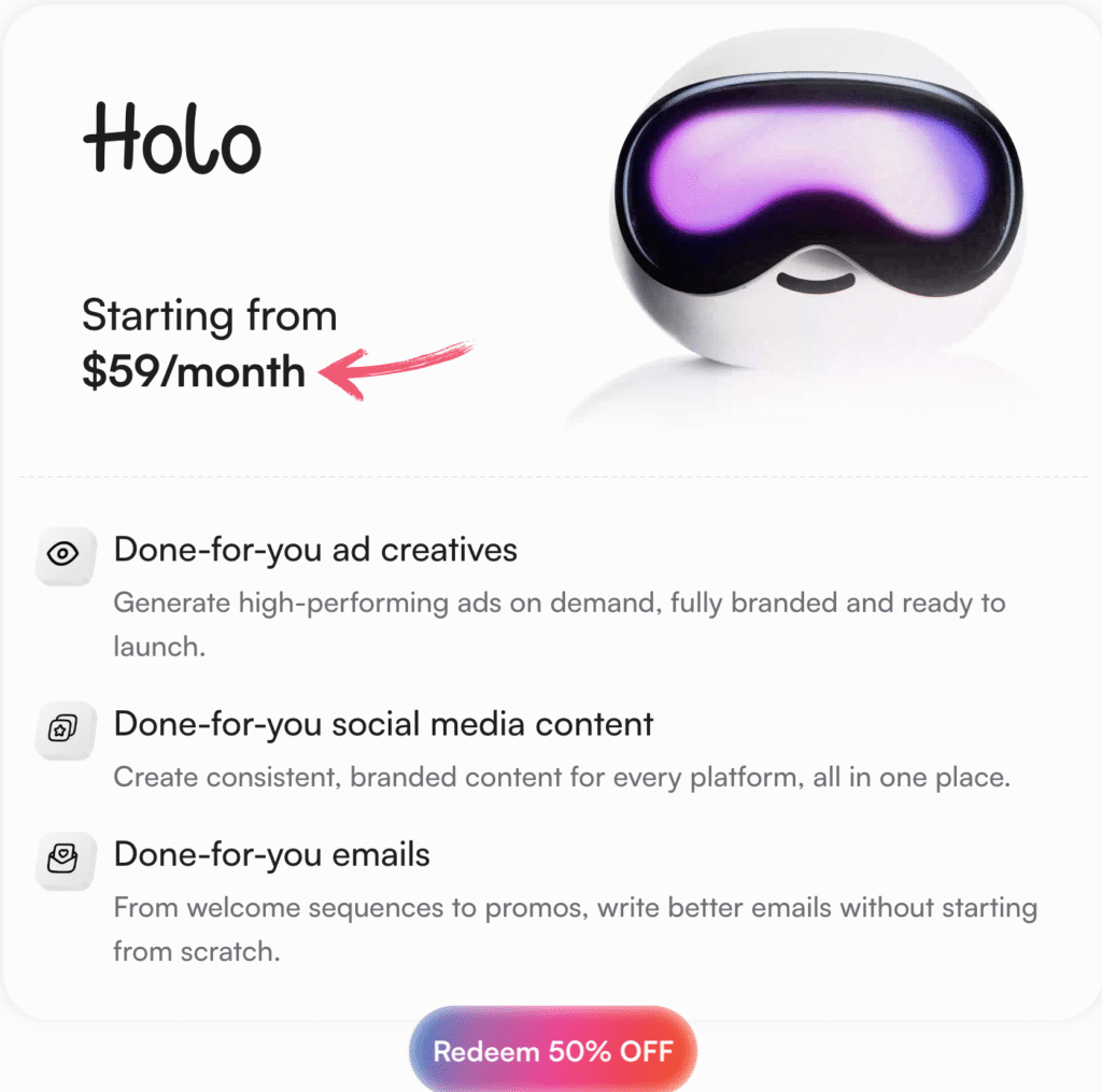 Holo AI Review : Boostez votre création de contenu en 2025 9 image 11